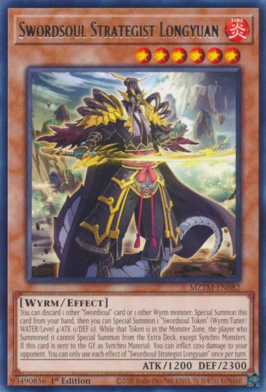 Swordsoul Strategist Longyuan | MZTM-EN082